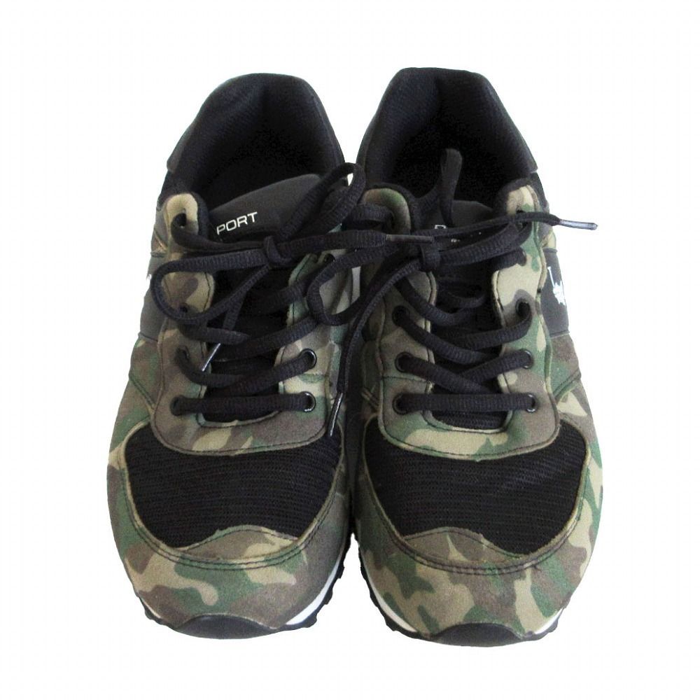 POLO RALPH LAUREN ポロラルフローレン 迷彩柄 スニーカー シューズ