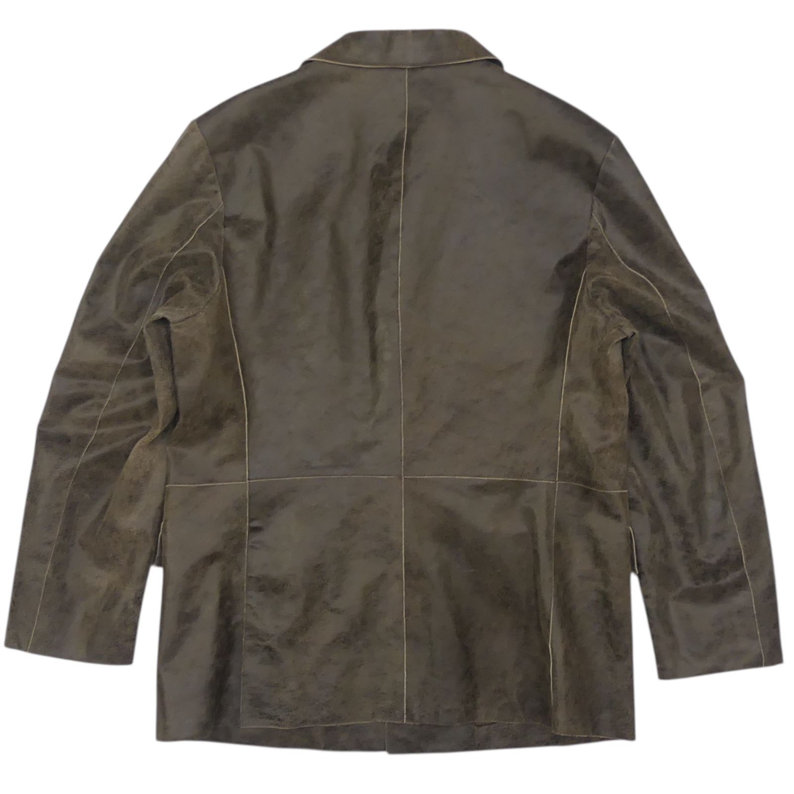 VERA PELLE イタリア製 テーラードジャケット 東欧商会 レザー 本革