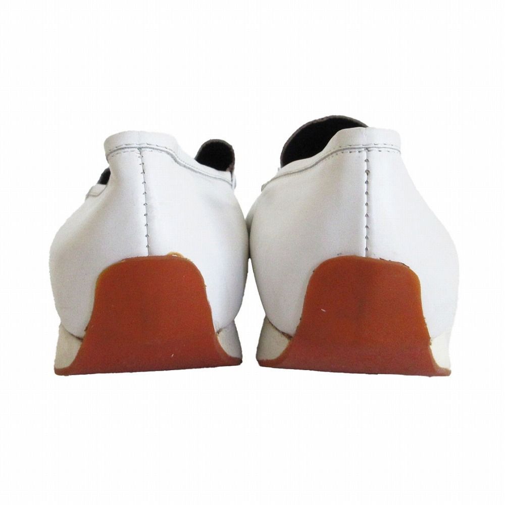 JILSANDER ジルサンダー レザー スリッポンシューズ ホワイト サイズ