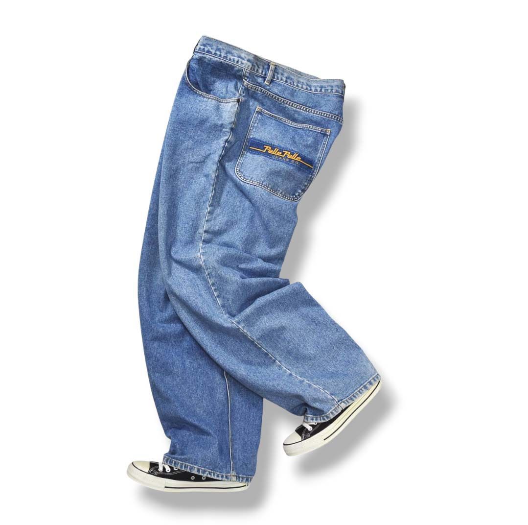 90s ヴィンテージ ペレペレ pellepelle ビッグシルエット バギー