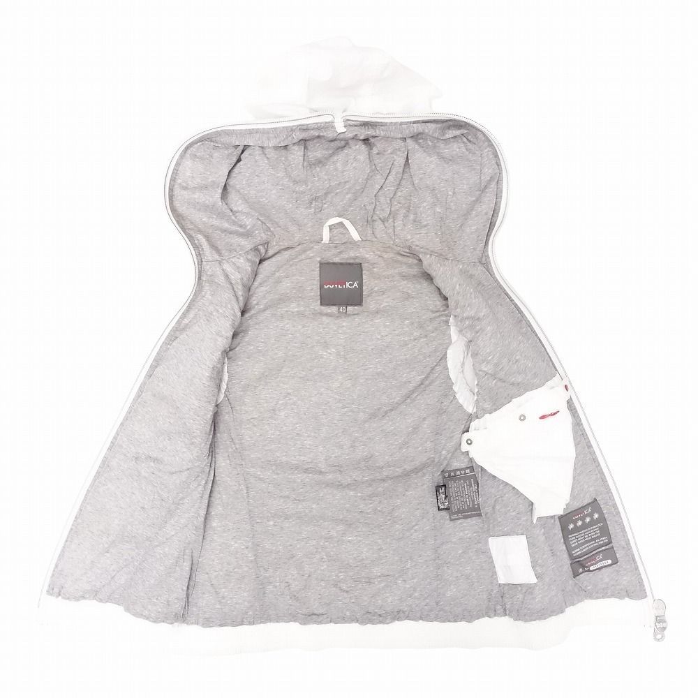 DUVETICA デュベティカ ABREZIA ダウンベスト ジップアップ フーデット