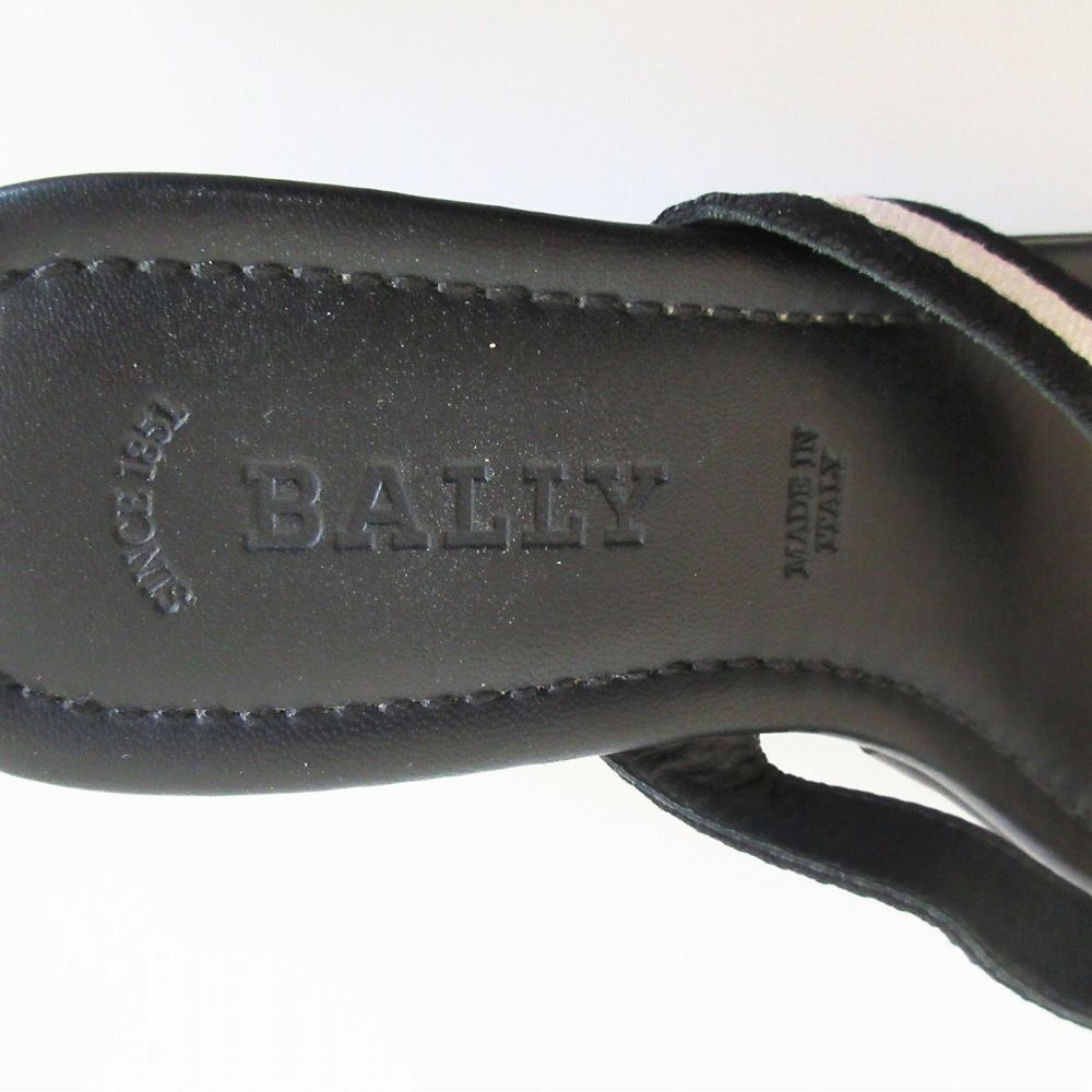 BALLY バリー トレインスポッティング ストライプ柄 ウェッジソール