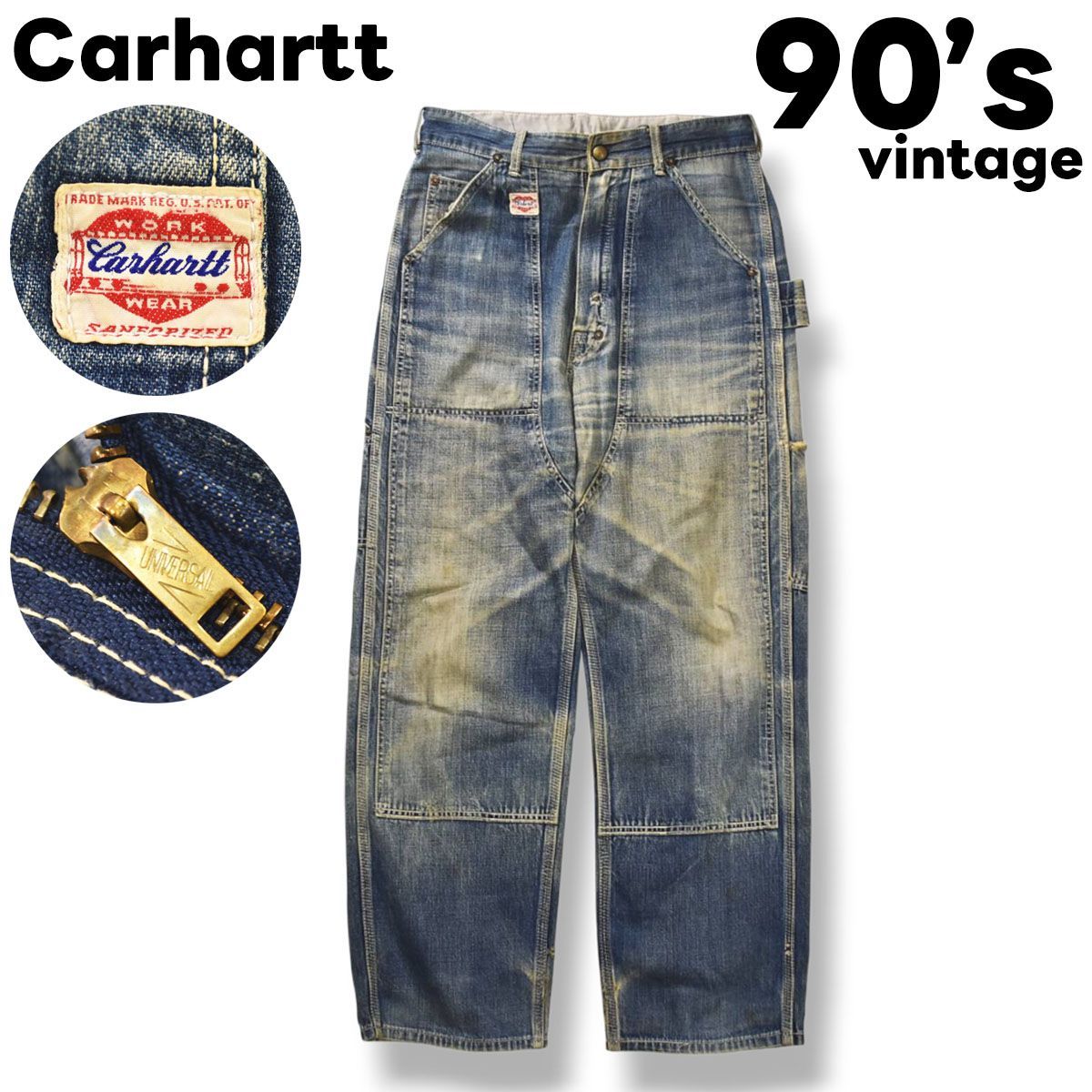 復刻】 90s ヴィンテージ 日本製 カーハート Carhartt ハートタグ Lot