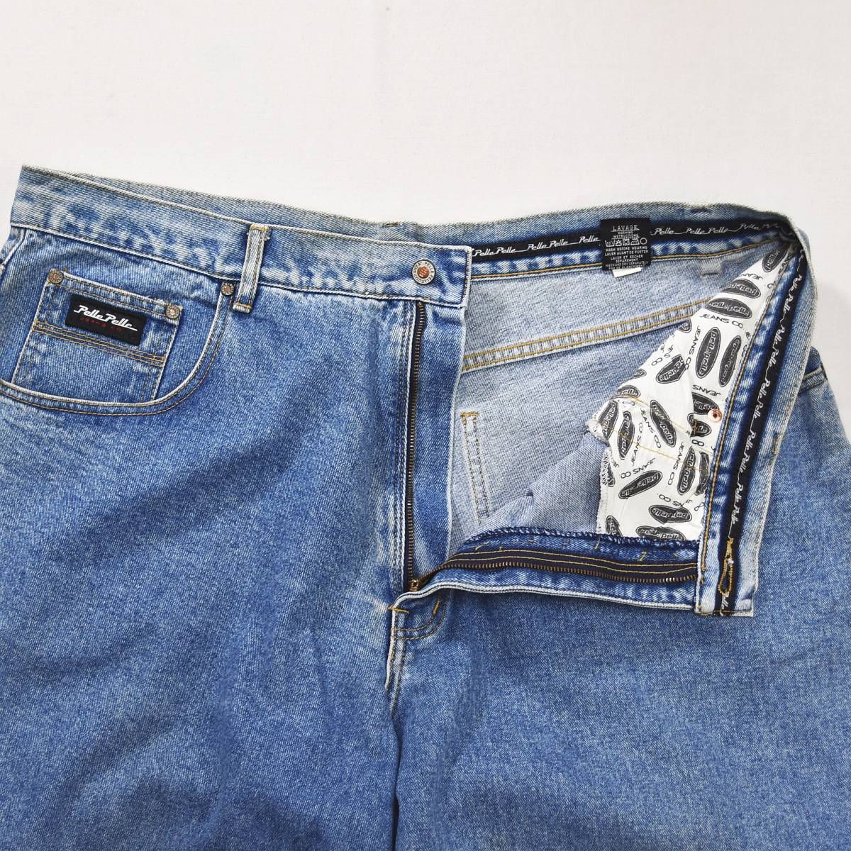90s ヴィンテージ ペレペレ pellepelle ビッグシルエット バギー 