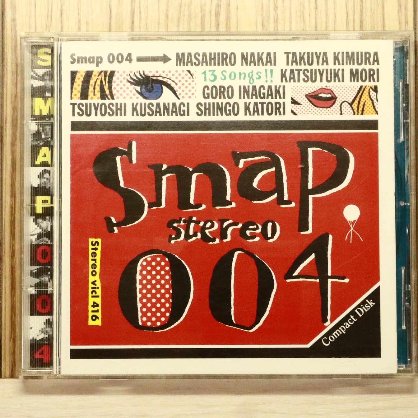 国内盤CD☆スマップ/SMAP□ SMAP 004 【VICL416/4988002277971】U73667