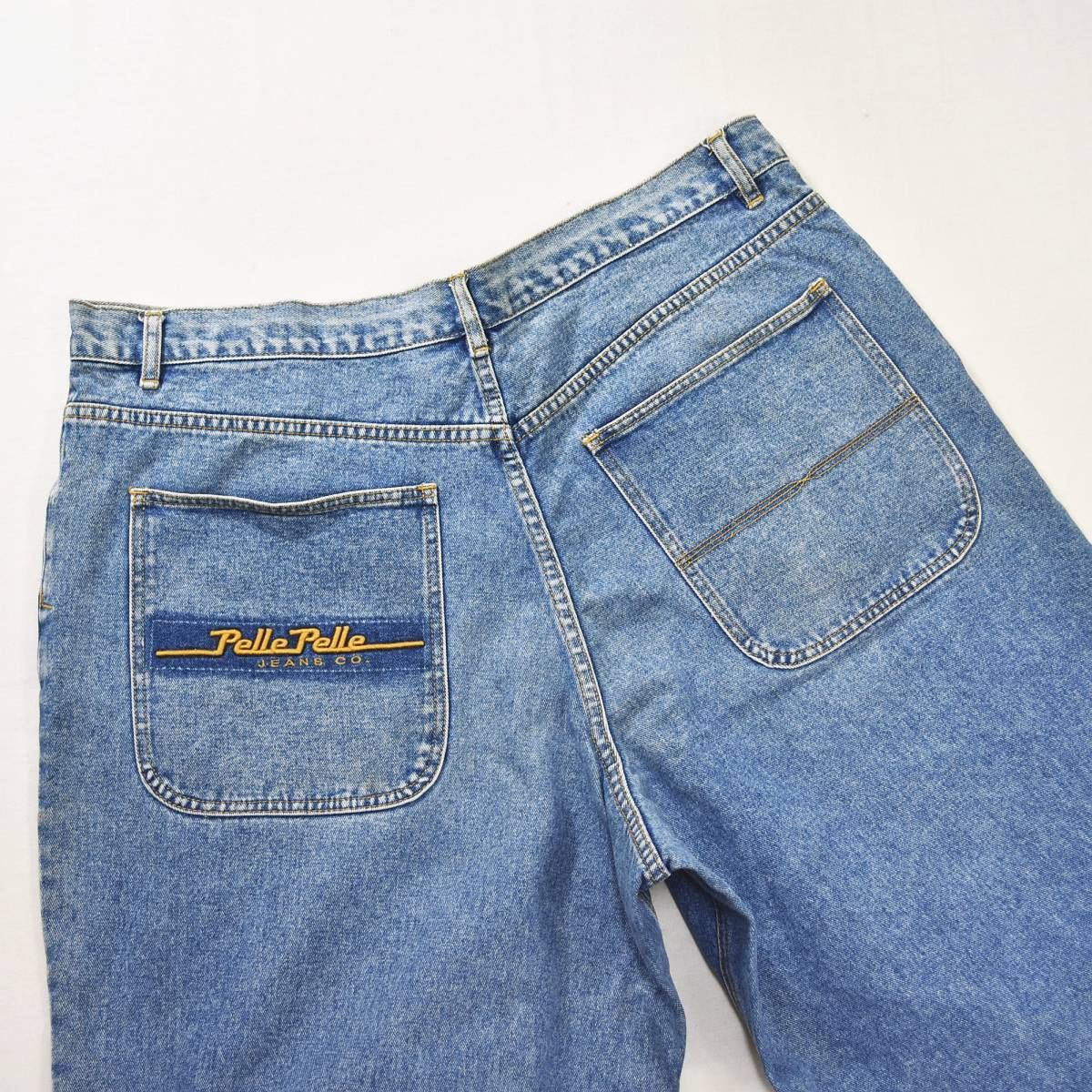 90s ヴィンテージ ペレペレ pellepelle ビッグシルエット バギー 