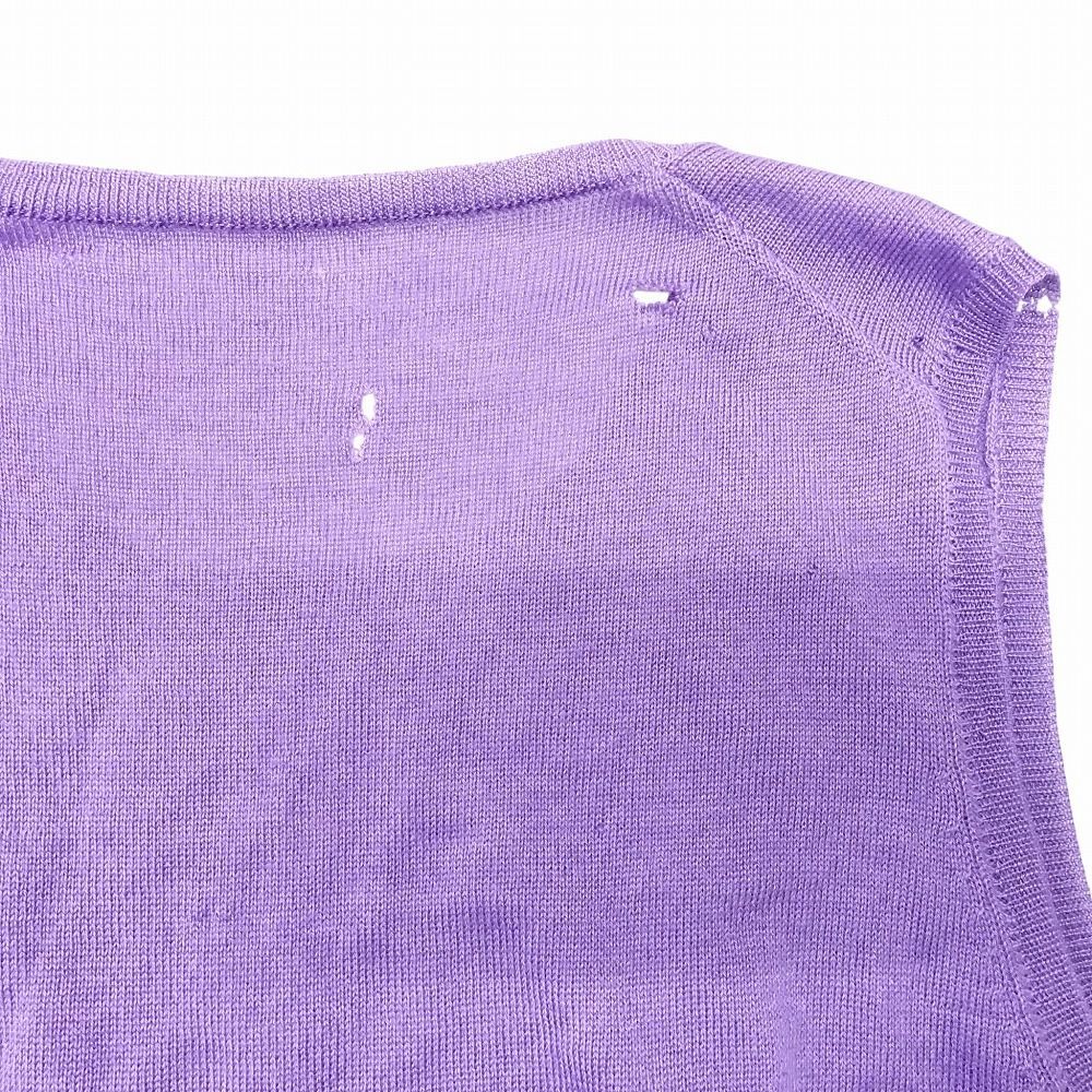 PRADA プラダ カシミヤシルク ノースリーブ ニット セーター プル