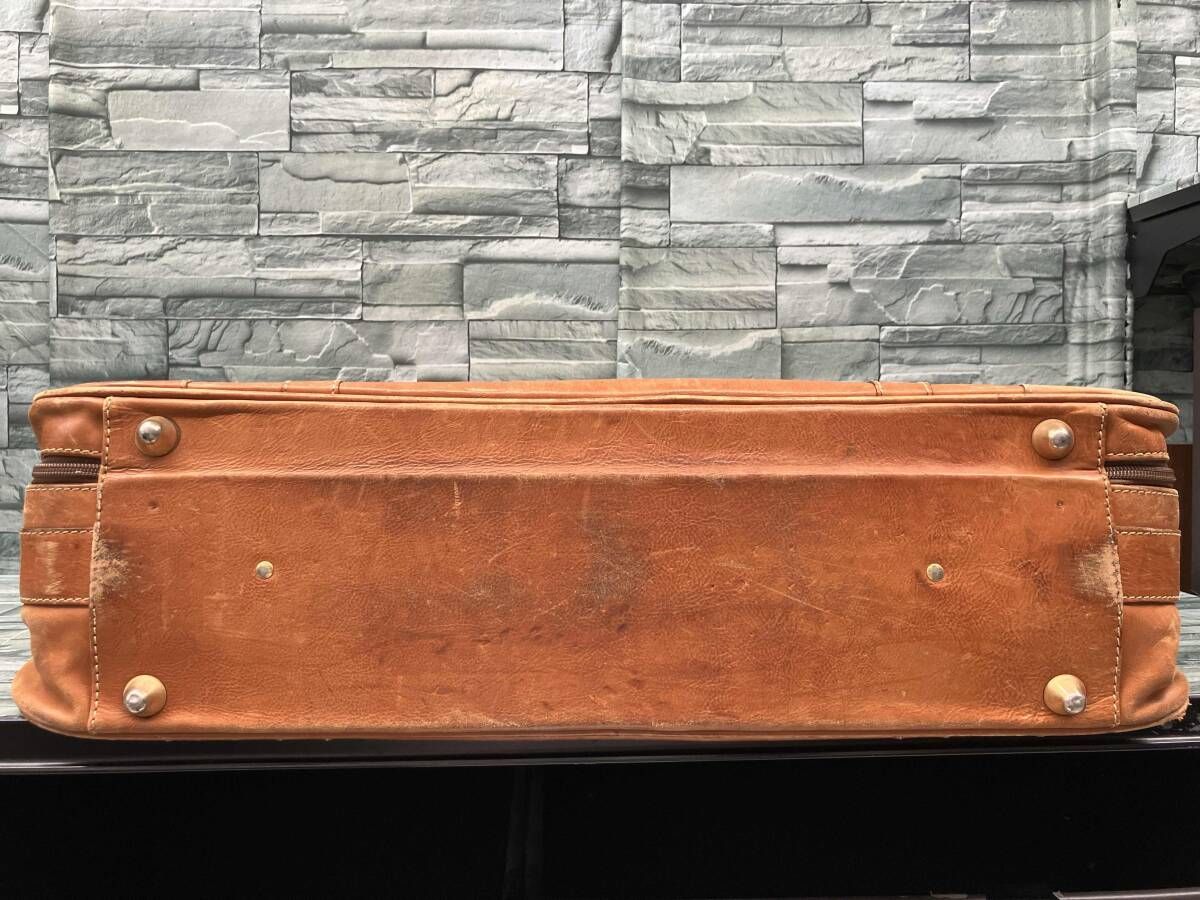 レザー ブラウン