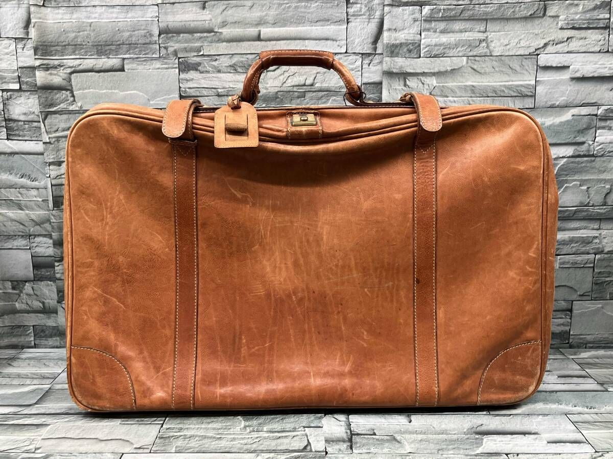 BALLY ブリーフケース レザー ブラウン キャメル