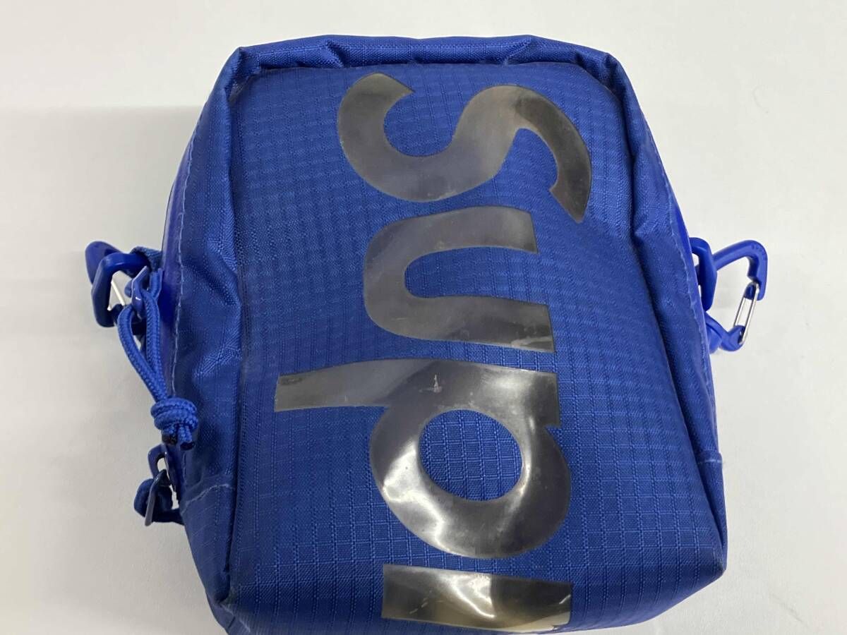 Supreme 21 SS Neck Pouch シュプリーム ショルダーバッグ ミニショルダー ブルー