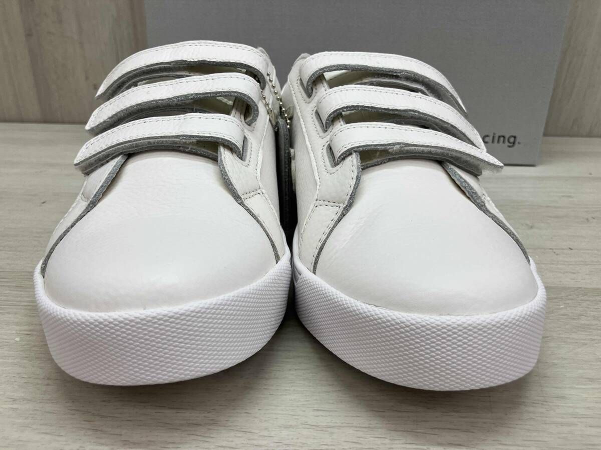 スニーカー via SANGACIO サンガッチョ OFF COAT ホワイト 26cm 箱あり