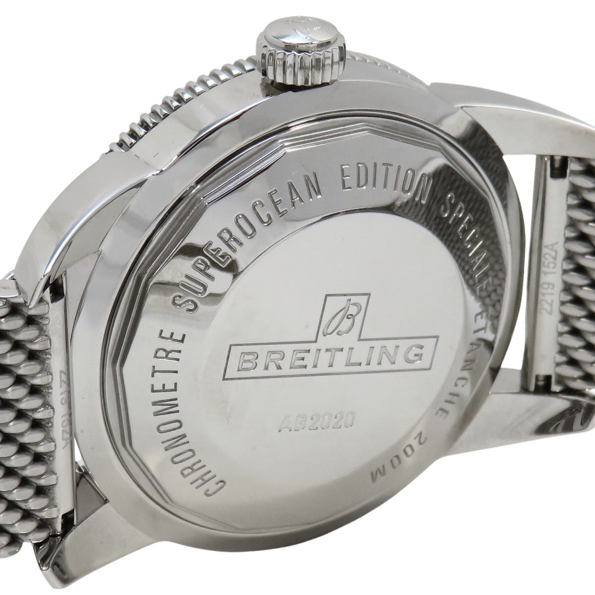  ブライトリング スーパーオーシャン ヘリテージ AB2020 SS ブラック 自動巻き メンズ 40802157969 アラモード カジュアルジャケット 自動巻き時計 腕時計(アナログ)