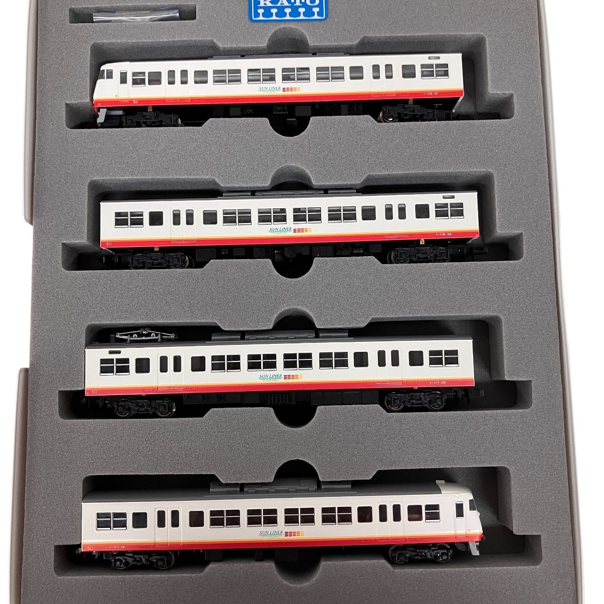 KATO 10-329 117系 直流近交形電車 Sunライナー 4両セット Nゲージ