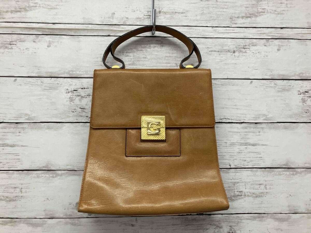 GHERARDINI ゲラルディーニ ハンドバッグ／キャメル - メルカリ