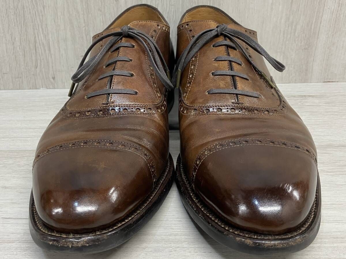 Corno blu made in japan コルノブルゥ ストレートチップ ブラウン ドレスシューズ ダイナイトソール オーダーメイド