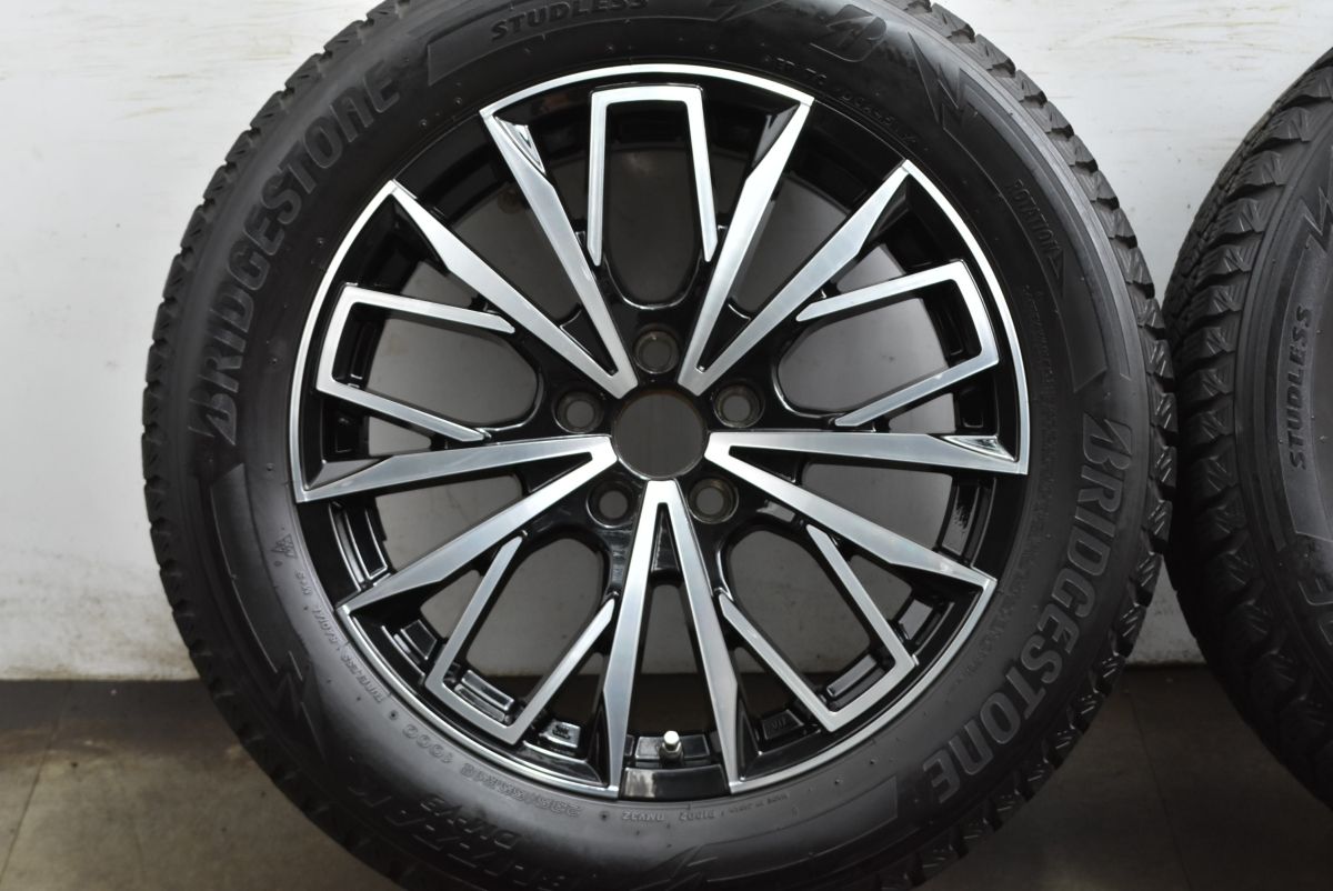  マイスター LF 18 in 7 5 J 35 PCD 114 3 ブリザックDM V 235 55 R レクサス NX ハリアー RAV 4 ヴァンガード トヨタ車 18インチ タイヤ ホイールセット