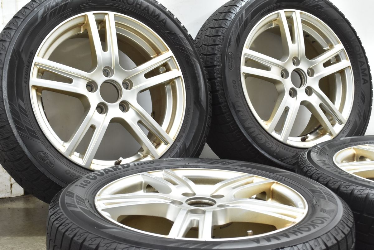 サイズ ユーロ 16 in 6 5 J 52 PCD 108 ハブ径63 4ｍｍ ヨコハマ アイスガードiG 60 205 55 R ボルボ S 40 ジャガー Xタイプ