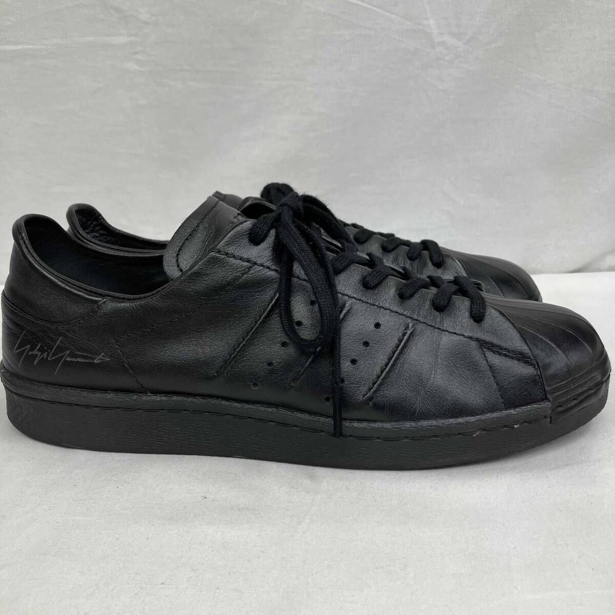 Y-3 SUPERSTAR IE3237 BLK スニ-カ-/26.5cm - メルカリ