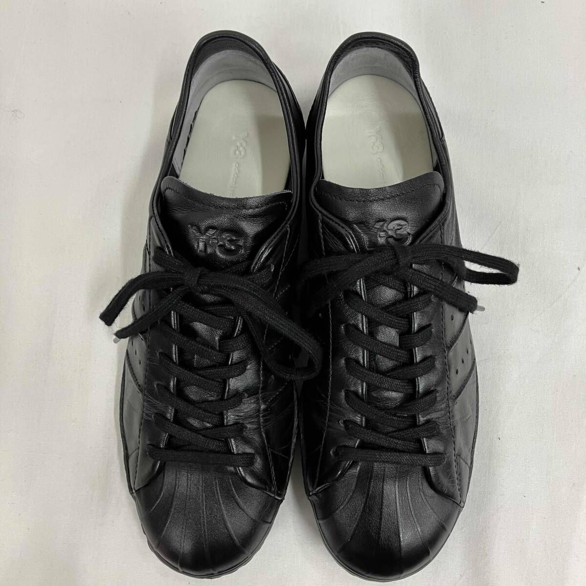 Y-3 SUPERSTAR IE3237 BLK スニ-カ-/26.5cm - メルカリ