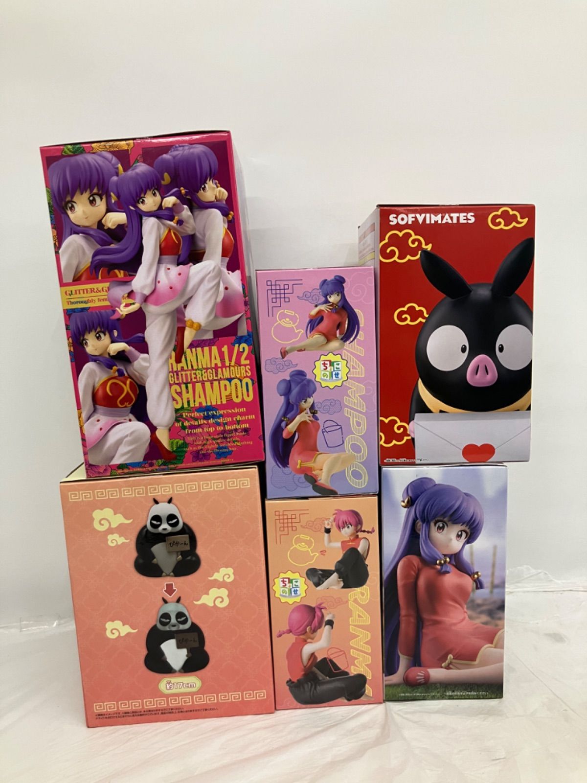 未開封 らんま1/2 らんま シャンプー ちょこのせプレミアムフィギュア