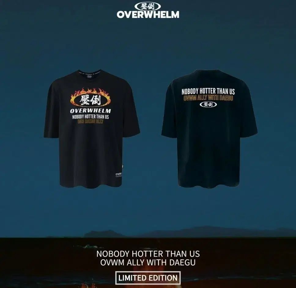 圧倒XDAEGU コラボ Tシャツ L M サイズ