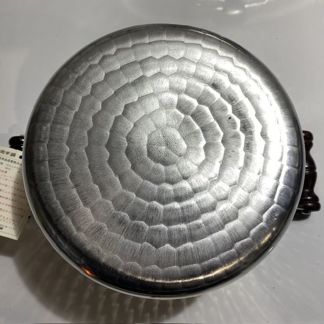 未使用　エスエス　島本製作所　アルミ製　打出鍋　両手鍋 かがやき　最高級手打鍋 エスエス 島本製作所 打出鍋 両手鍋 かがやき 18cm アルミ製 [管理No