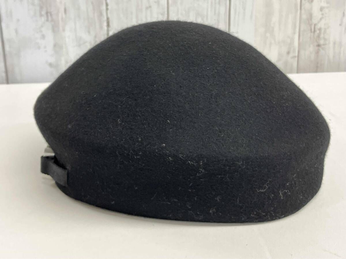 BARDOT BERE アリクス ベレー帽 キャスケット ハンチング ブラック