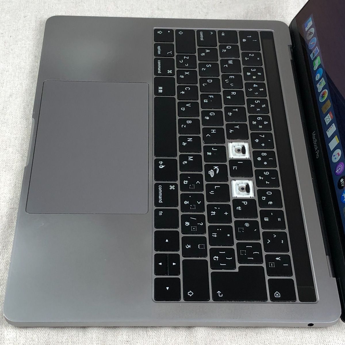 ◇ジャンク品・本体のみ◇Apple MacBook Pro (13インチ 2019)【Touch