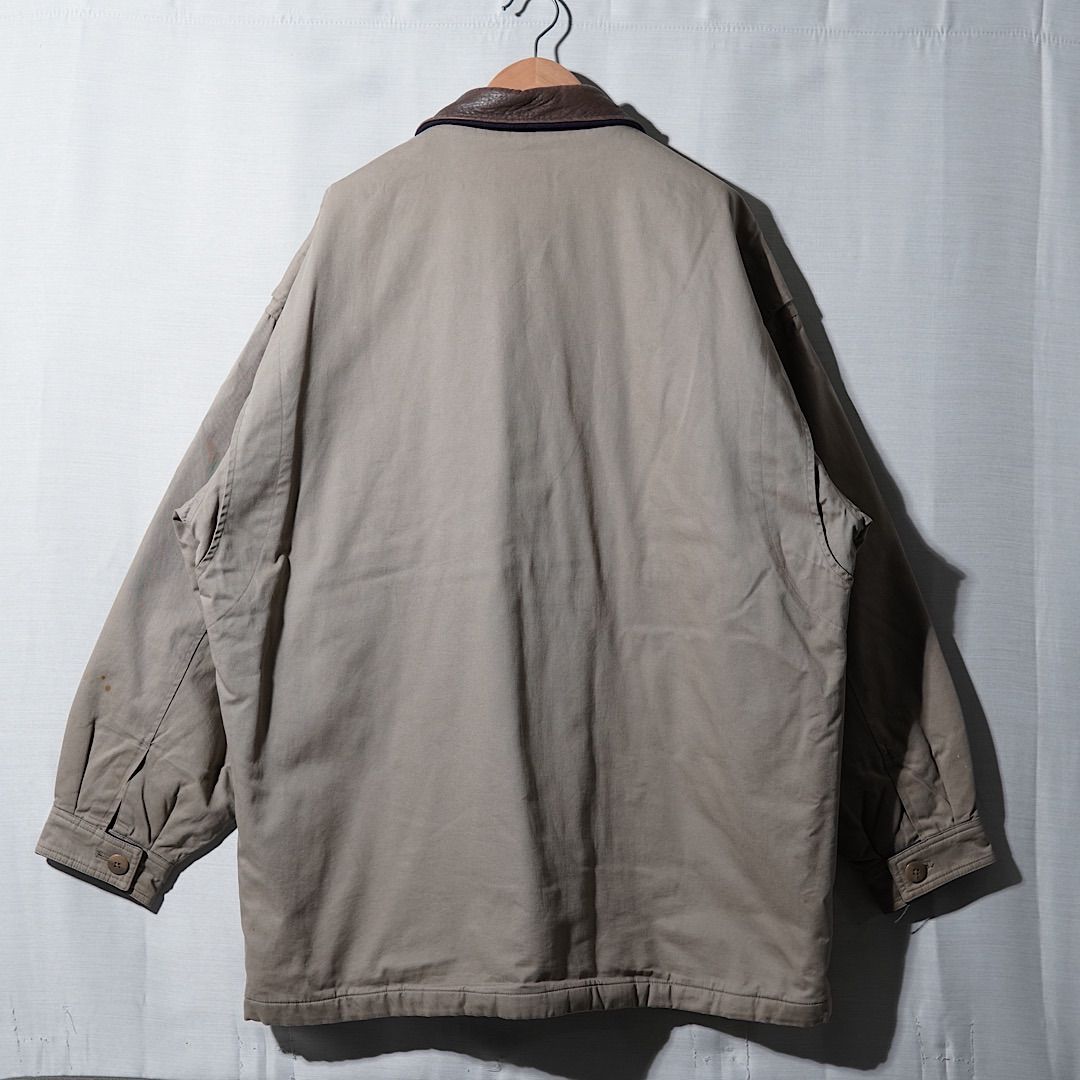 L.L.Bean エルエルビーン ハンティングジャケット L 80s 90s ベージュ