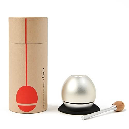 おりん チェリン cherin 1.8寸 オリジナルコースター付き シルバー