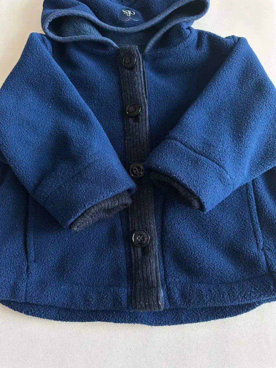 オフオフスタジオ フリース M ネイビー