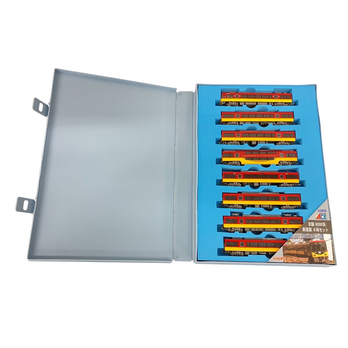 MICROACE A-2858 京阪 8000系 新塗装 8両セット Nゲージ 鉄道模型 中古