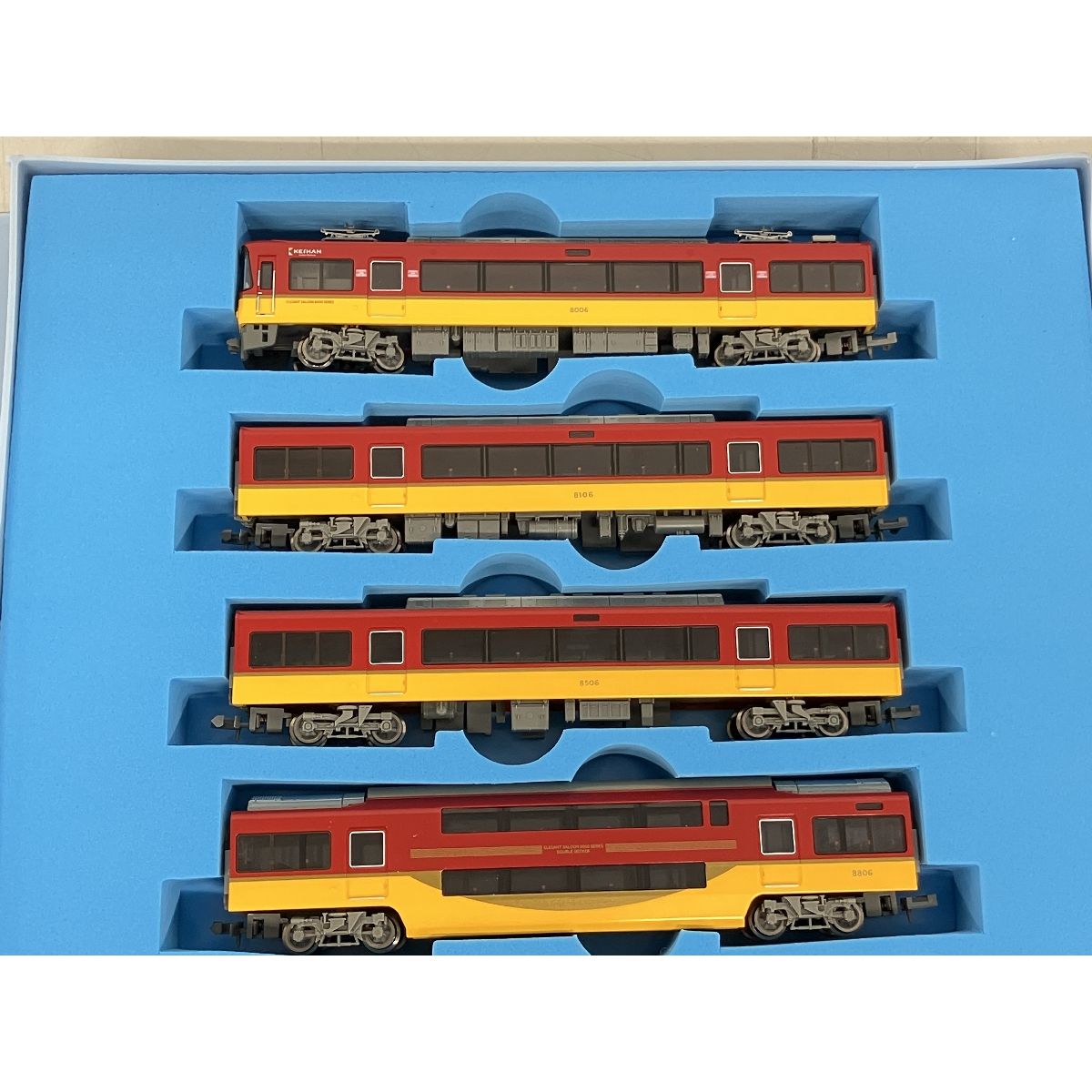 MICROACE A-2858 京阪 8000系 新塗装 8両セット Nゲージ 鉄道模型 中古