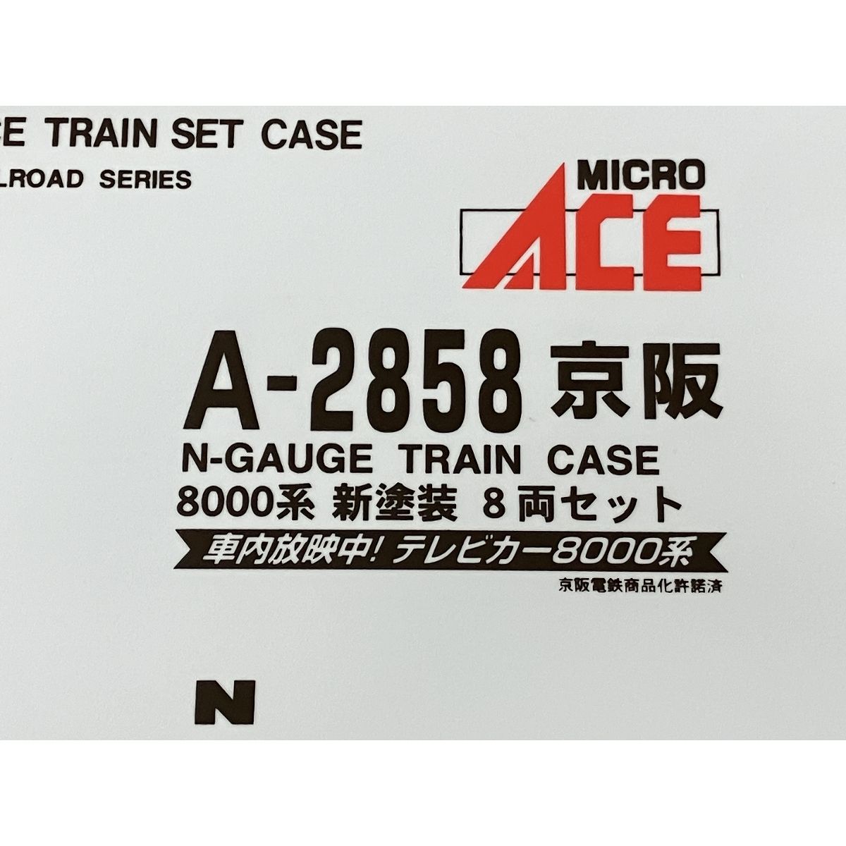  A 2858 京阪 8000系 新塗装 8両セット Nゲージ 鉄道模型 Nゲージ 鉄道模型