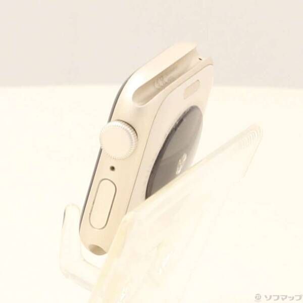 〔 品〕 Apple Watch SE 第2世代 GPS 40 mm スターライトアルミニウムケース バンド無し 349