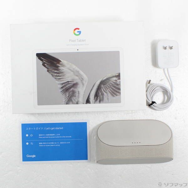 中古品〕 Google Pixel Tablet 128GB Porcelain GA04750-JP Wi-Fi【297