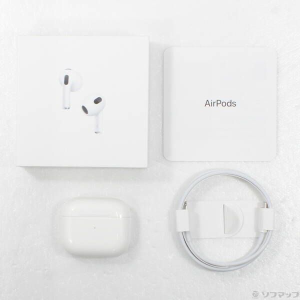 品〕 Lightning充電ケース付き AirPods 第3世代 MPNY3J／A【258】