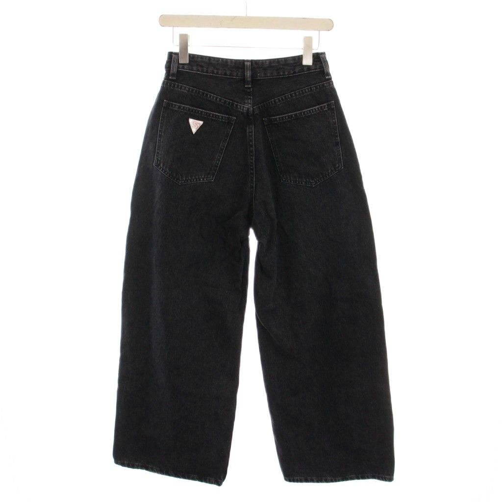 シシクイ SHISHIKUI Dad デニムパンツ ワイド ジーンズ 32 ブラック