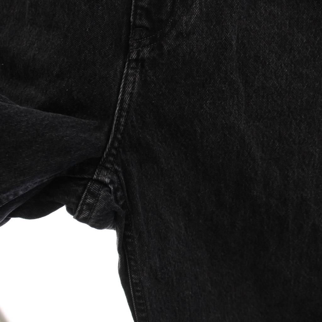 シシクイ SHISHIKUI Dad デニムパンツ ワイド ジーンズ 32 ブラック