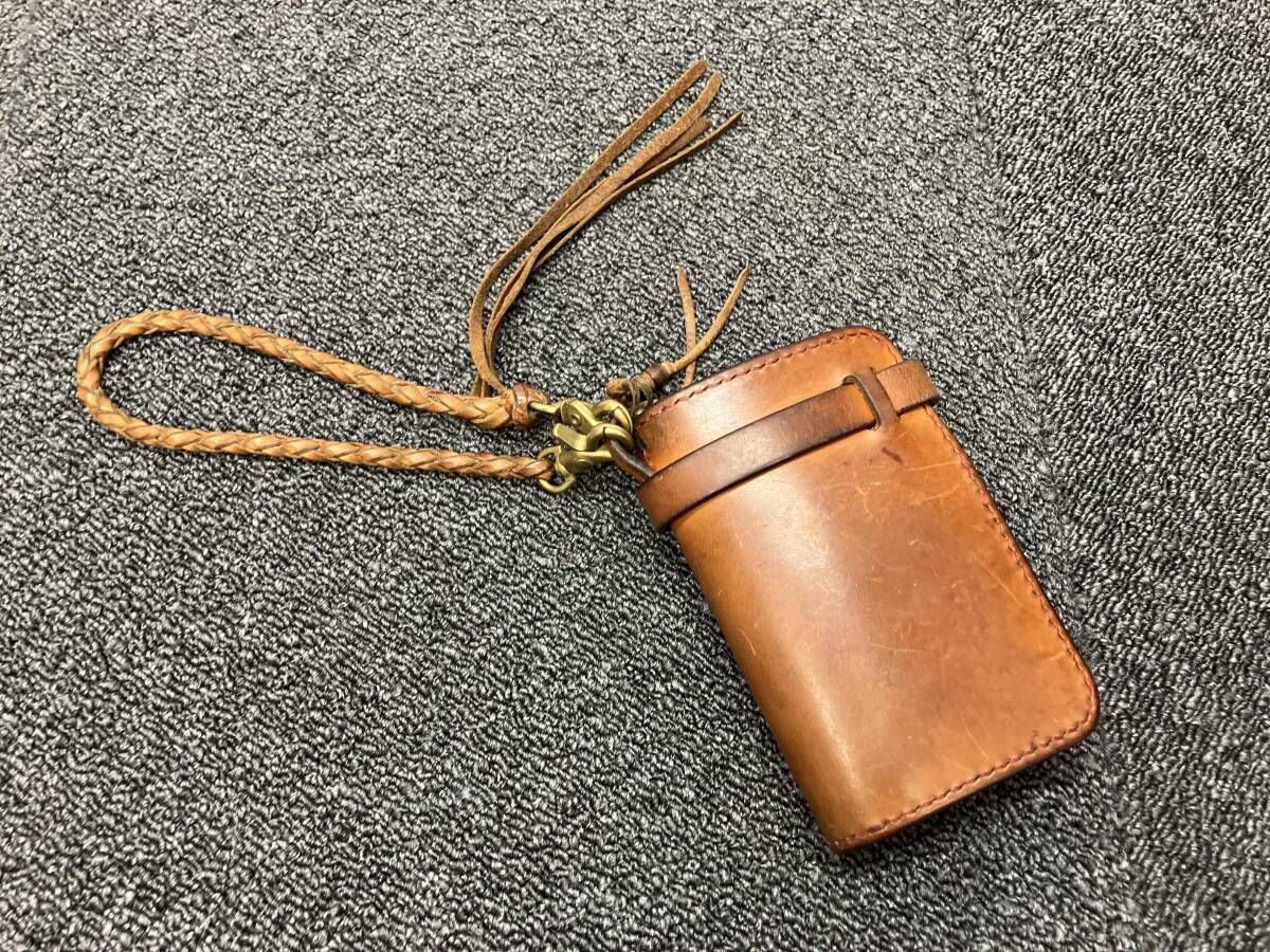 Tenjin Works ミドルウォレット 天神ワークス 二つ折り財布 長財布 メンズ 革