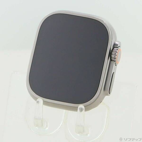 〔 品〕 Apple Watch Ultra 2 GPS Cellular 49 mm チタニウムケース バンド無し 258