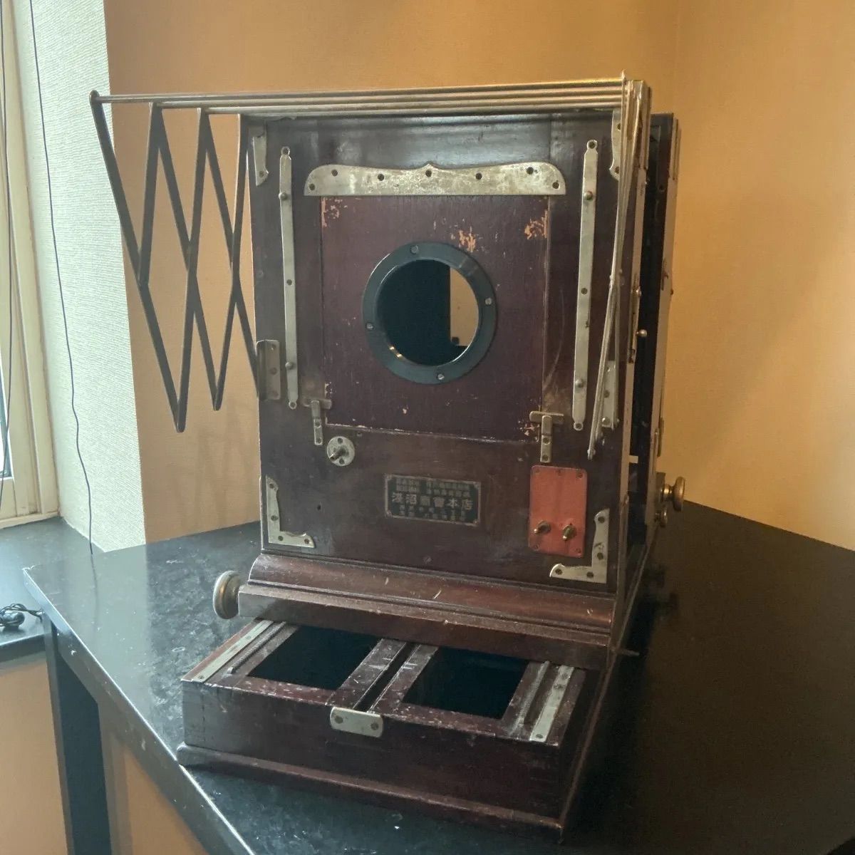 No.248 昭和レトロ 木製蛇腹カメラ アンティーク No.248 昭和レトロ 木製蛇腹カメラ アンティーク アンティーク カメラ