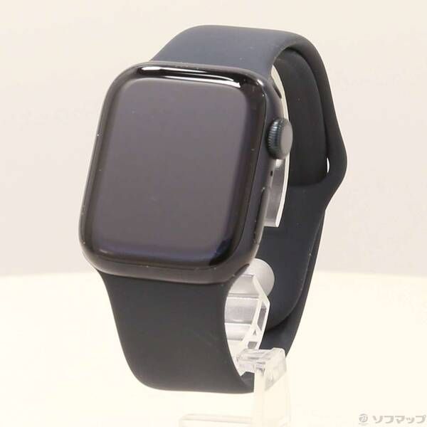 〔 品〕 Apple Watch Series 9 GPS 41 mm ミッドナイトアルミニウムケース ミッドナイトスポーツバンド 262