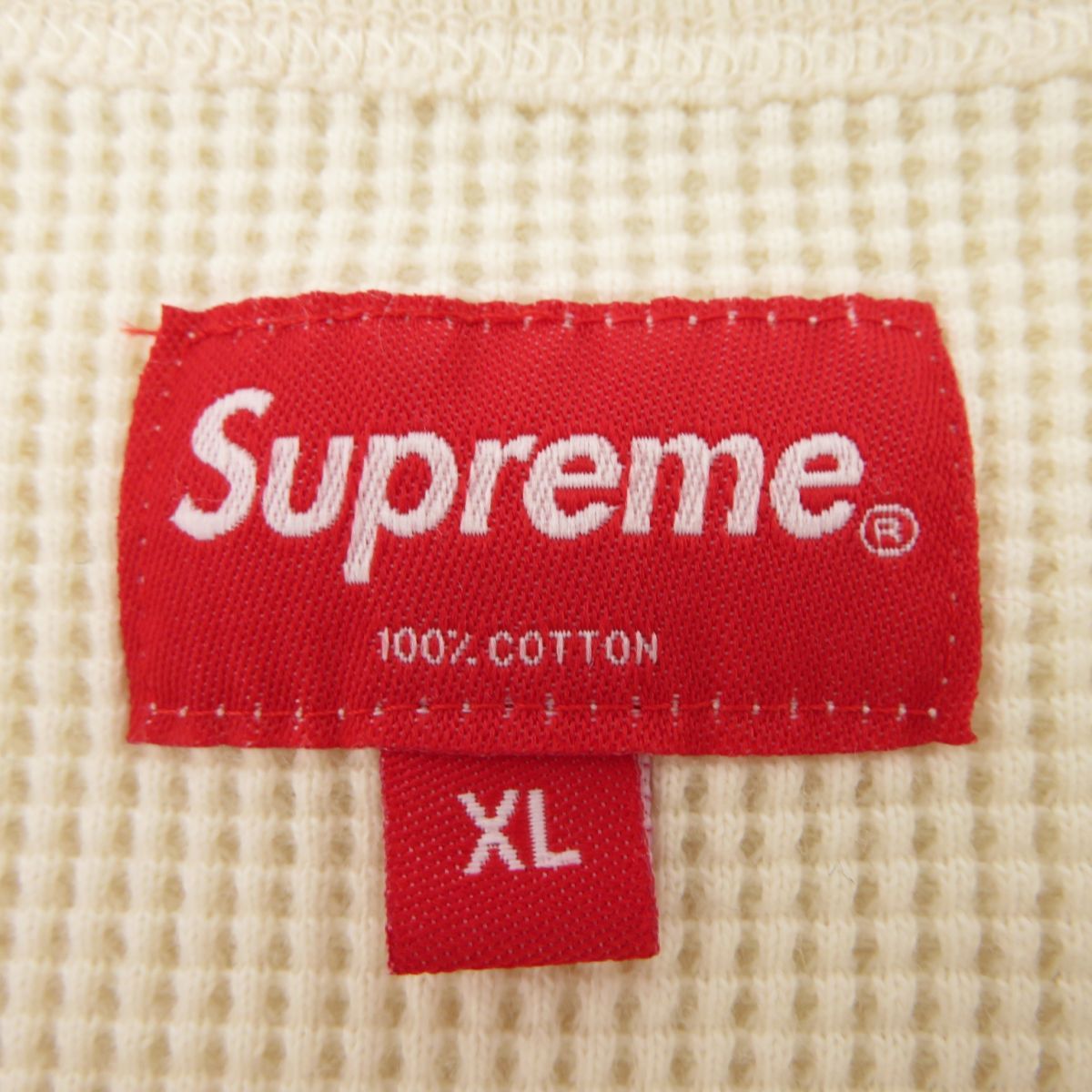 Supreme シュプリーム HQ Waffle Thermal 長袖 ワッフル サーマル T