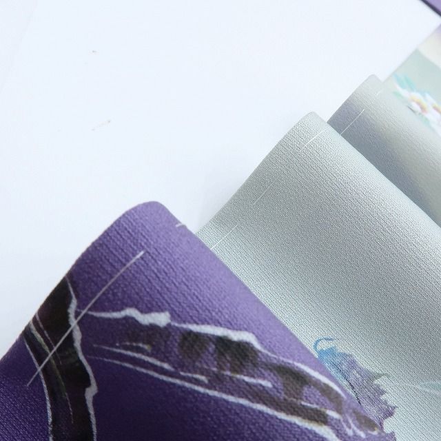 百華 Y 4071 未着用 正絹 やまと誂製 染物作家 植村彩弘落款 仕付け糸付 桜 印籠 色留袖 着物