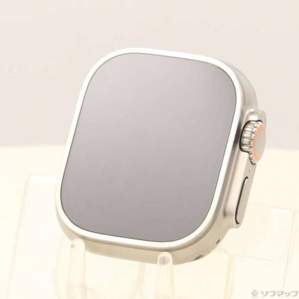 〔 品〕 Apple Watch Ultra GPS Cellular 49 mm チタニウムケース バンド無し 258
