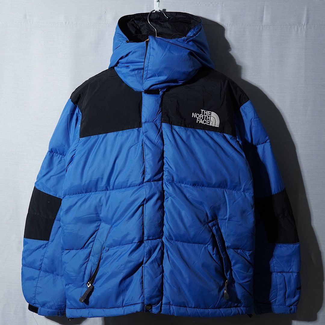 ノースフェイス THE NORTH FACE ダウンジャケット M ブルー×ブラック