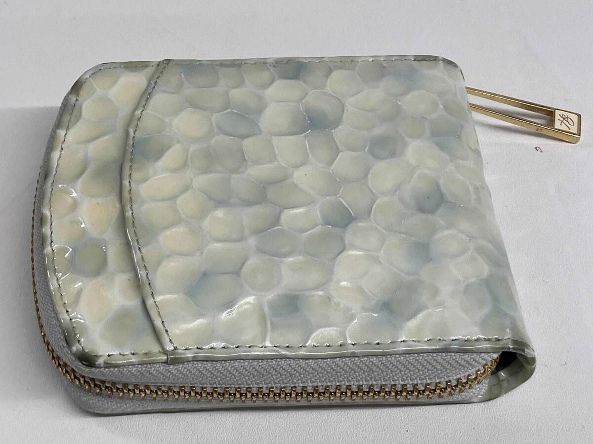 HerSchedule 二つ折り財布 ハースケジュール ラウンドファスナー レザー