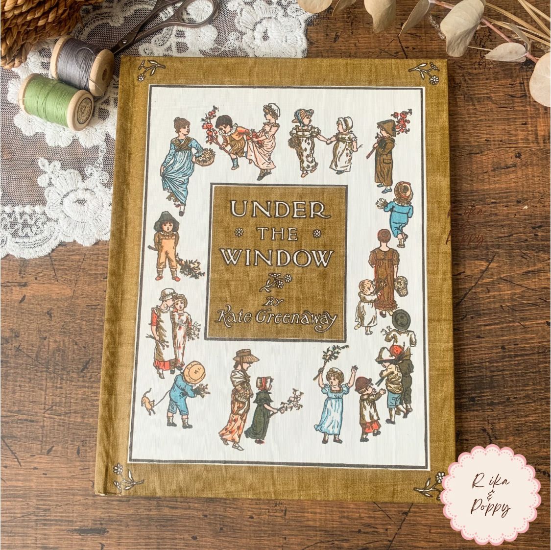 Rika様ご確認商品】ヴィンテージ 洋書 絵本 Under the Window｜Kate