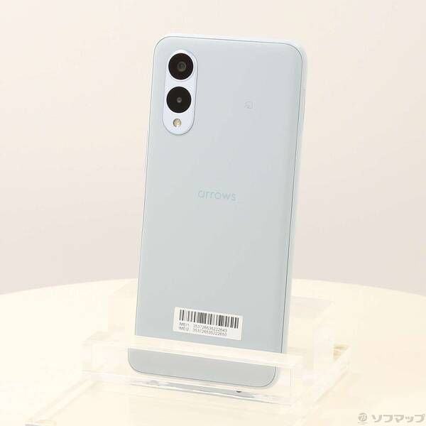 中古品〕 arrows We2 64GB ライトブルー FCG02 au SIMフリー【258